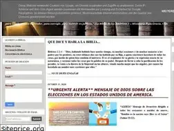 Sites similar to quediceyhablalabiblia.blogspot.com