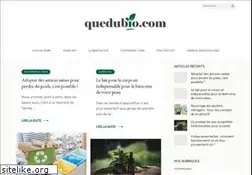 Sites similar to quedubio.com