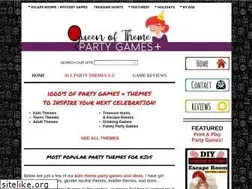 Sites similar to queen-of-theme-party-games.com