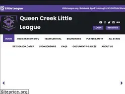 Sites similar to queencreeklittleleague.org