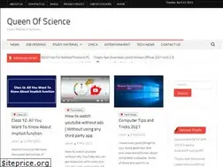 Sites similar to queenofscience.com