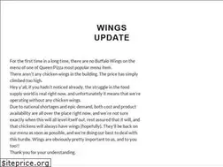 Sites similar to queenpizzawv.com
