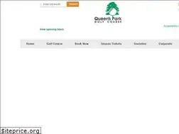 Sites similar to queensparkgolfcourse.com