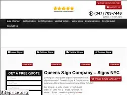 Sites similar to queenssigncompany.com