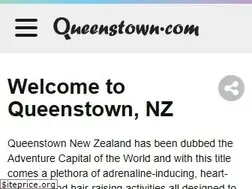 Sites similar to queenstown.com