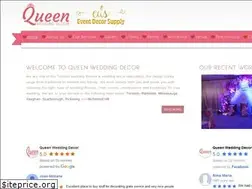 Sites similar to queenweddingdecor.com