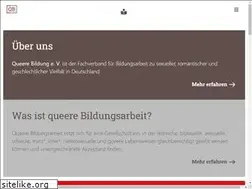 Sites similar to queere-bildung.de