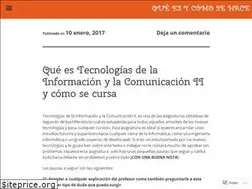 Sites similar to queesycomosehace.wordpress.com