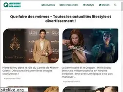 Sites similar to quefairedesmomes.fr