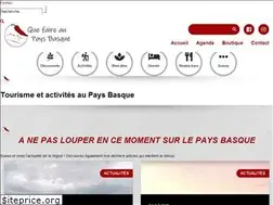 Sites similar to quefairepaysbasque.com