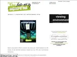 Sites similar to quefaitonaujourdhui.fr