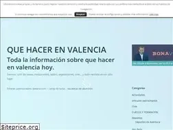 Sites similar to quehacerenvalencia.es
