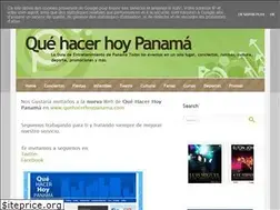 Sites similar to quehacerhoypanama.blogspot.com