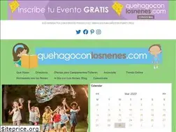 Sites similar to quehagoconlosnenes.com