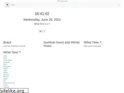 Sites similar to quehoras.org