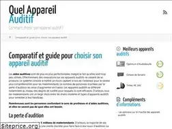 Sites similar to quel-appareil-auditif.fr