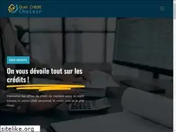 Sites similar to quel-credit-choisir.com