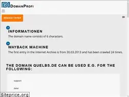 Sites similar to quelbs.de