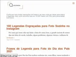 Sites similar to quelegenda.com
