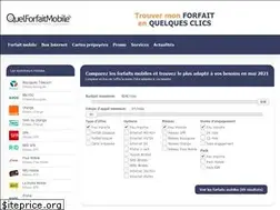 Sites similar to quelforfaitmobile.com