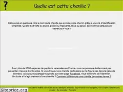 Sites similar to quelle-est-cette-chenille.com