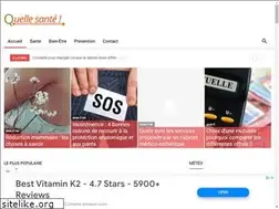 Sites similar to quelle-sante.com