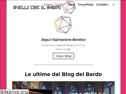 Sites similar to quellicheilbardo.it