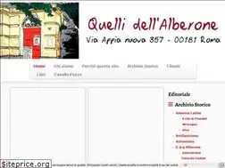 Sites similar to quellidellalberone.org