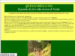 Sites similar to quellidellavia.it