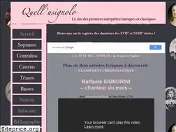 Sites similar to quellusignolo.fr