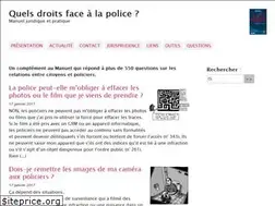 Sites similar to quelsdroitsfacealapolice.be
