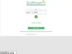 Sites similar to quemanger.fr