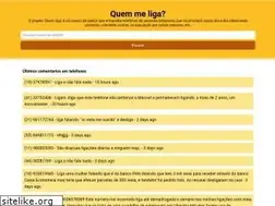 Sites similar to quemliga.com.br