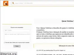 Sites similar to quemtelefona.com.br