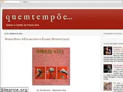 Sites similar to quemtempoe.blogspot.com