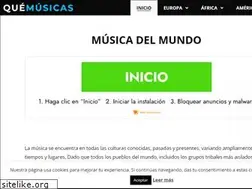Sites similar to quemusicas.com