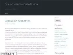 Sites similar to quenotehipotequenlavida.org