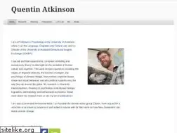 Sites similar to quentinatkinson.com