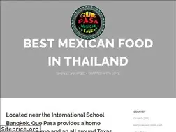 Sites similar to quepasa.restaurant