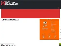 Sites similar to quepasaenmazatlanenlinea.com