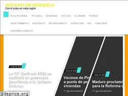 Sites similar to quepasaenvenezuela.org