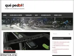 Sites similar to quepedal.com