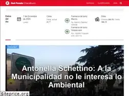 Sites similar to quepensaschacabuco.com