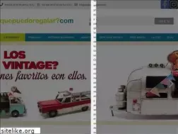 Sites similar to quepuedoregalar.com