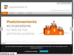 Sites similar to quequiereshacer.es