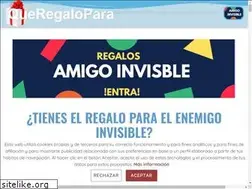 Sites similar to queregalopara.com