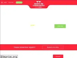 Sites similar to querodecasamento.com.br