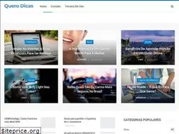 Sites similar to querodicas.com.br