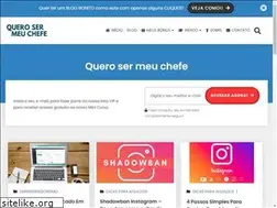 Sites similar to querosermeuchefe.com.br