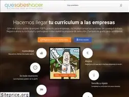 Sites similar to quesabeshacer.es